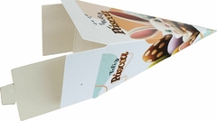 Imagem do 10 Embalagem Cone Trufado Cenoura Chocolates Pascoa Coelho Especial