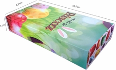 Imagem do 10 Embalagem Barra Chocolate Trufado Gourmet - Linha Pascoa Ovos Coloridos