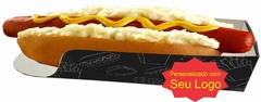 1000 pçs Embalagem Hot Dog / Baguetes / Lanches 30cm - Personalizado