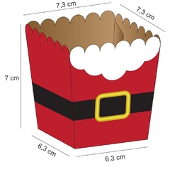 Imagem do 100 Embalagem Porções Balde PP porção Individual Buffet Natal