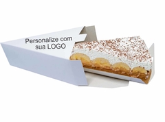 5000 pçs Embalagem Pedaço para Bolos/tortas Banoffee (delivery) - Linha PERSONALIZADO