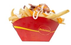 3000 pçsEmbalagem Cestinha - Porção / Hamburguer / Batata Recheada Personalizado - comprar online