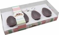 10 Cxs Embalagem Ovo de Colher 50g com 04 ovos - Linha Chocolate Pascoa - comprar online