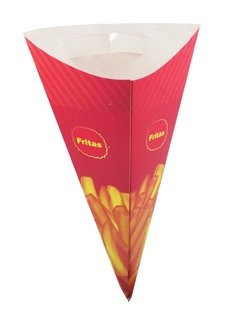 3000 pçs Embalagem Batata Cone M (aprox 250g) Personalizado na internet