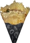 100 pçs Embalagem Para Crepe Frances / Tapioca - Linha Black - comprar online