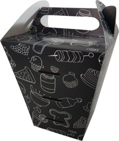 100 pçs Embalagem Delivery G ( Linha Black) - comprar online