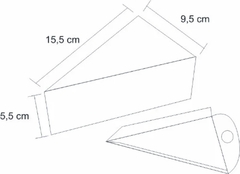 500 pçs Embalagem Pedaço para Bolos/tortas (delivery) - Loja Steince