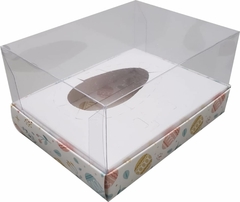 50 Kits Embalagem Ovo de Colher 150g - Linha Encantada Pascoa + Cinta - comprar online