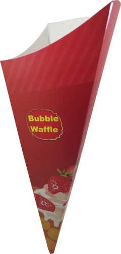 250 pçs Embalagem Cone Bubble Waffle na internet