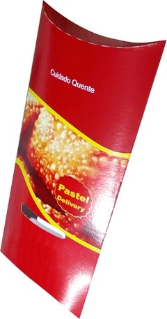 100 pçs Embalagem Delivery para Pastel M (Tradicional de Feira) - comprar online