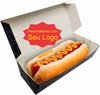 1000 pçs Embalagem Hot Dog / Cachorro Quente / Lanches Delivery - PERSONALIZADO