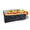 100 pçs Embalagem Hot Dog / Cachorro Quente (linha Black)