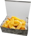 100 pçs Embalagem Delivery M Batata Fritas e Porções 19x13x7cm