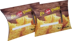 500 pçs Embalagem Delivery para Pastel P (Mini Pastel / Pastel Doce) Linha Amo Pastel na internet