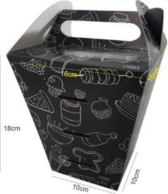 3000 Embalagem Batata Delivery G (aprox 1 a 1,2k) - Personalizado - loja online