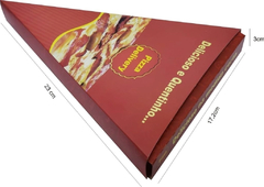 1000 pçs Embalagem Pizza Pedaço Delivery - Linha PERSONALIZADO