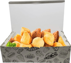 1000 pçs Embalagem Delivery G Batata Fritas e Porções 24x13x7cm PERSONALIZADO - comprar online