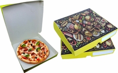 500 PÇS EMBALAGEM DELIVERY MINI PIZZA BROTINHO - LINHA MARCANTE