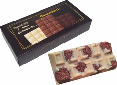 10 pçs Embalagem Caixa Barra De Chocolate Gourmet Infinity - comprar online
