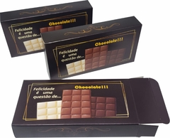 10 pçs Embalagem Caixa Barra De Chocolate Gourmet Infinity na internet