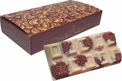 10 pçs Embalagem Caixa Barra De Chocolate Gourmet Arabesco - Loja Steince
