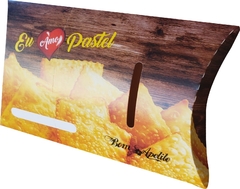 1000 pçs Embalagem Delivery para Pastel M (Tradicional de Feira) Linha Amo Pastel na internet