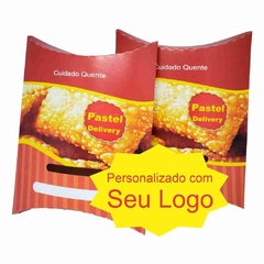 1000 pçs Embalagem Delivery para Pastel P (Mini Pastel / Pastel Doce) PERSONALIZADO