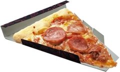 500 pçs Embalagem Pizza Pedaço Delivery - Linha Black