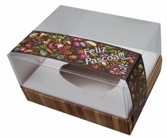 50 Kits Embalagem Ovo de Colher 150g - Linha Premium Pascoa + Cinta - comprar online