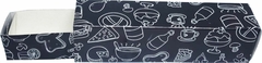 1000 Conj Embalagem Churros Gourmet Delivery CH 01 - Linha Black - comprar online