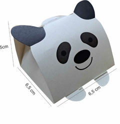 100 pçs Embalagem mini maletinha surpresa 3D - kit Zoo - PANDA - Loja Steince