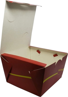 1000 pçs Embalagem Batata Recheada / Porções Delivery - Linha Personalizado - Loja Steince