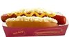 500 pçs Embalagem N02 Hot Dog / Cachorro Quente / Lanches 19 cm - Linha Vermelha