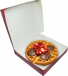 500 pçs Embalagem Delivery Waffle / Crepe Frances / Tapioca - Loja Steince