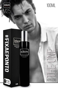 Perfume Masculino IDEM 25 - Inspiração The One da D&G - IDEM PERFUMES: O Perfume que Fixa e Ponto.