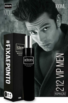 Perfume Masculino IDEM M01 212 VIP MEN 100ml