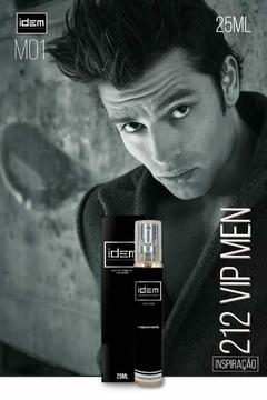 Perfume Masculino IDEM M01 212 VIP MEN 25ml