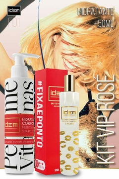 KIT Promocional F01 - Hidratante + Perfume - Insp. 212 VIP ROSÉ na internet