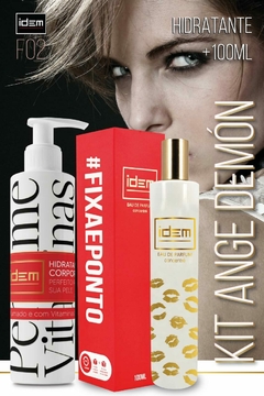 KIT Promocional F02 - Hidratante + Perfume - Insp. Ange ou Démon - IDEM PERFUMES: O Perfume que Fixa e Ponto.
