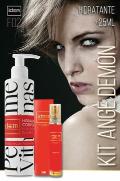 KIT Promocional F02 - Hidratante + Perfume - Insp. Ange ou Démon - comprar online