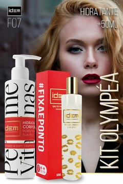 KIT Promocional F07 - Hidratante + Perfume - Insp. Olympéa na internet
