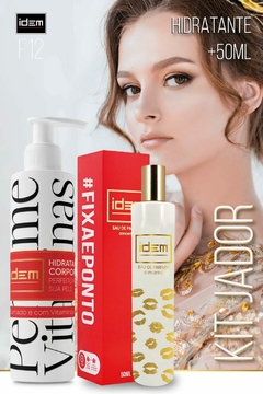 KIT Promocional F12 - Hidratante + Perfume - Insp. J´Adore na internet