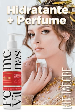 KIT Promocional F12 - Hidratante + Perfume - Insp. J´Adore