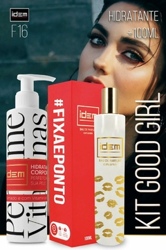 KIT Promocional F16 - Hidratante + Perfume - Insp. Good Girl - IDEM PERFUMES: O Perfume que Fixa e Ponto.