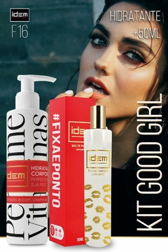 KIT Promocional F16 - Hidratante + Perfume - Insp. Good Girl na internet