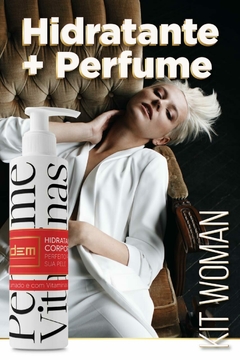 KIT Promocional F34 - Hidratante + Perfume - Insp. Woman