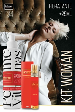 KIT Promocional F34 - Hidratante + Perfume - Insp. Woman - comprar online