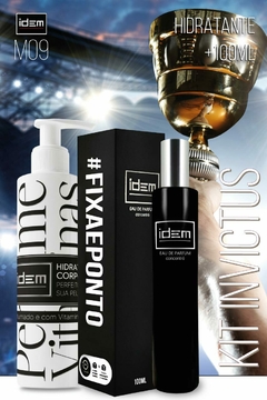 KIT Promocional M09 - Hidratante + Perfume - Insp. Invictus - IDEM PERFUMES: O Perfume que Fixa e Ponto.