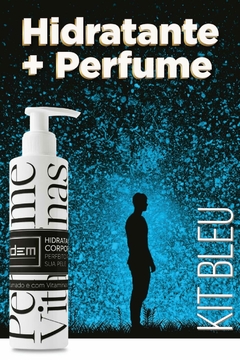KIT Promocional M11 - Hidratante + Perfume - Insp. Bleu