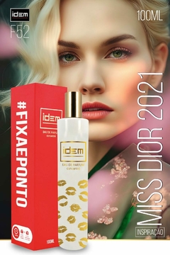 Perfume Feminino IDEM 52 - Insp. Miss Dior 2021 - IDEM PERFUMES: O Perfume que Fixa e Ponto.